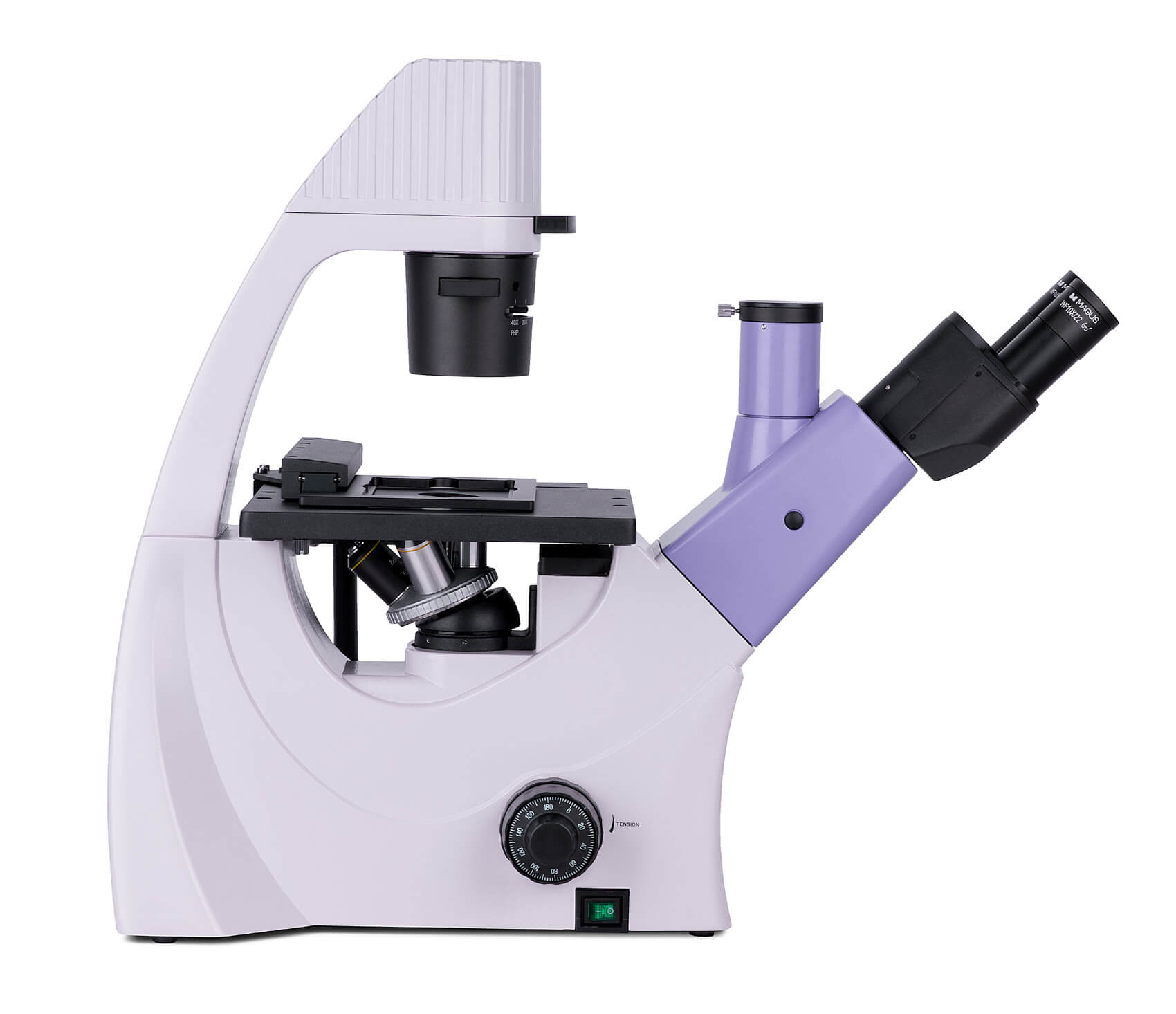 Biologický inverzný digitálny mikroskop MAGUS Bio VD300 LCD pracovný stolík